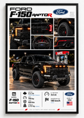 Ford F-150 Raptor R Çerçeveli Poster