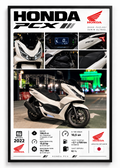 Honda PCX Çerçeveli Poster